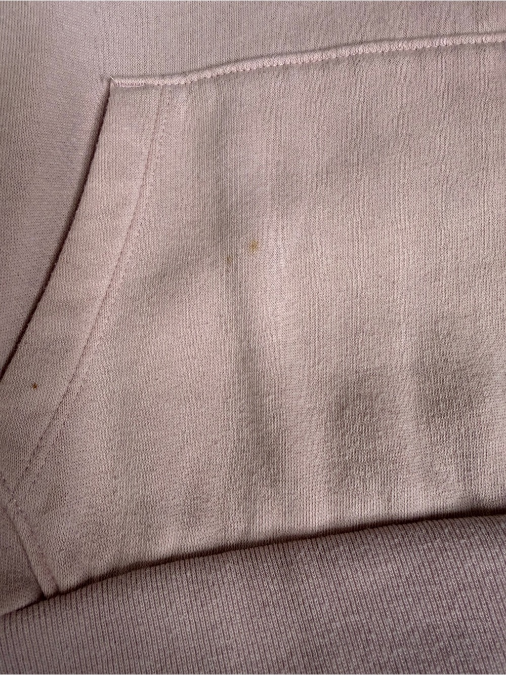 PINK Victoria's Secret Light Pink Hoodie with Black Sherpa Lining - Picture 6 of 6